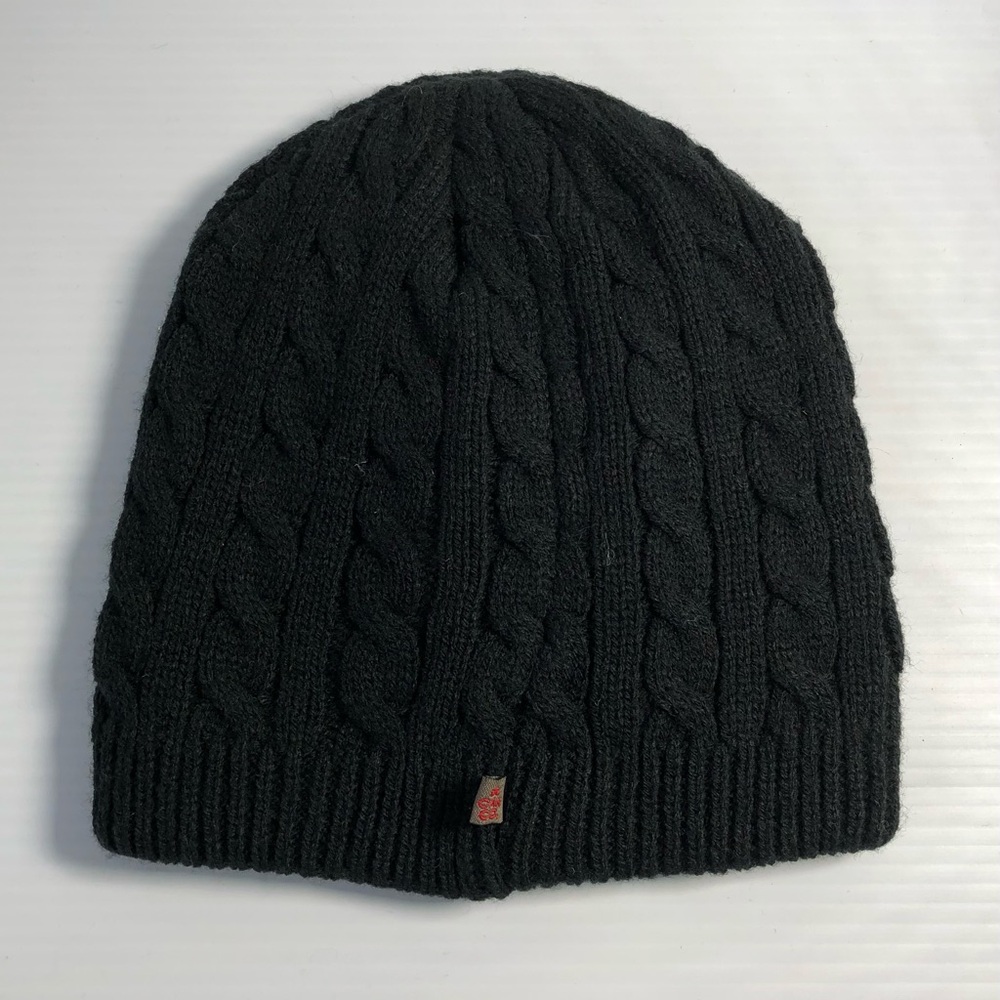 NEW Black Cable Knit Beanie/Hat